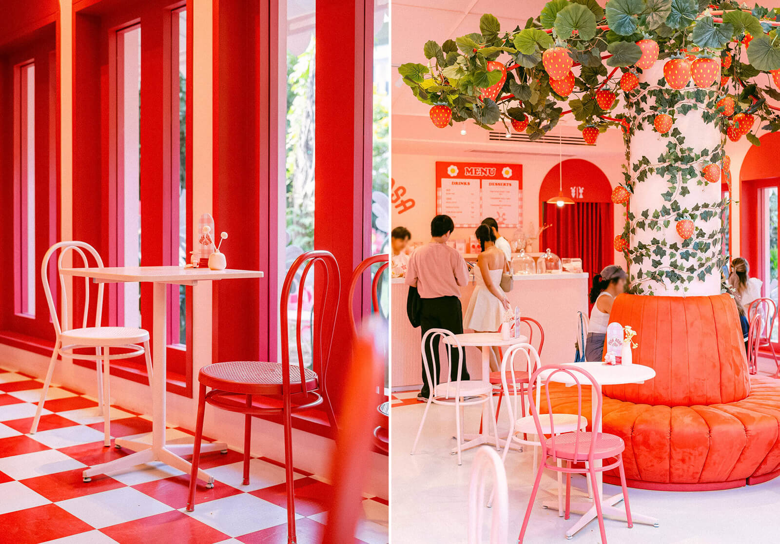 Pink Rosa Cafe x Patom